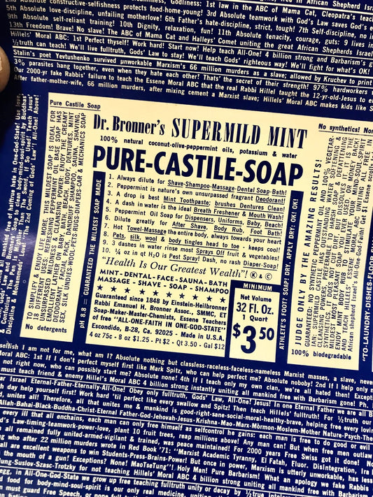 Dr. Bronner's Magic Soap