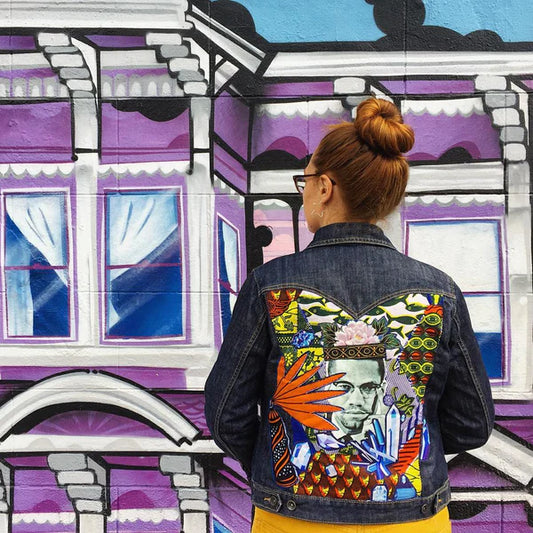 Custom Malcolm X Jacket Number Two