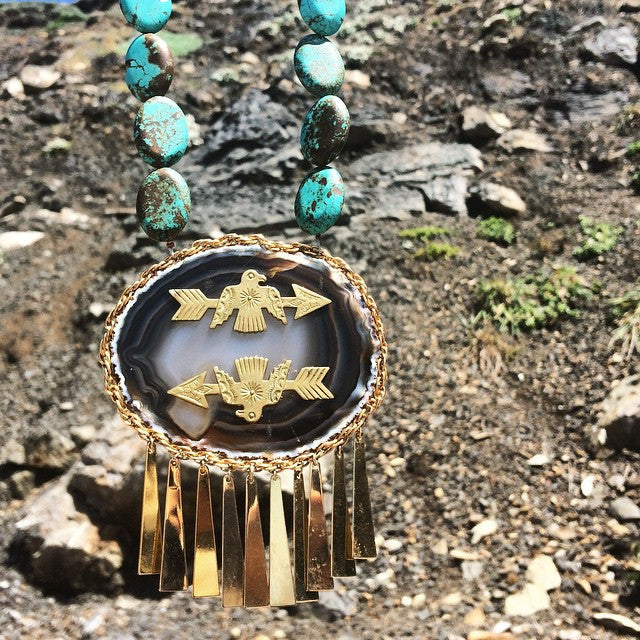 Thunderbird Statement Necklace