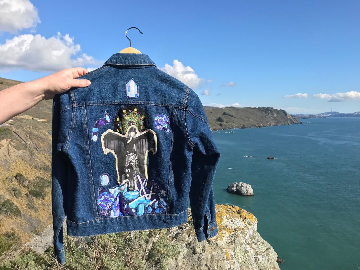 Stevie Nicks Jean Jacket. Crystal Visions
