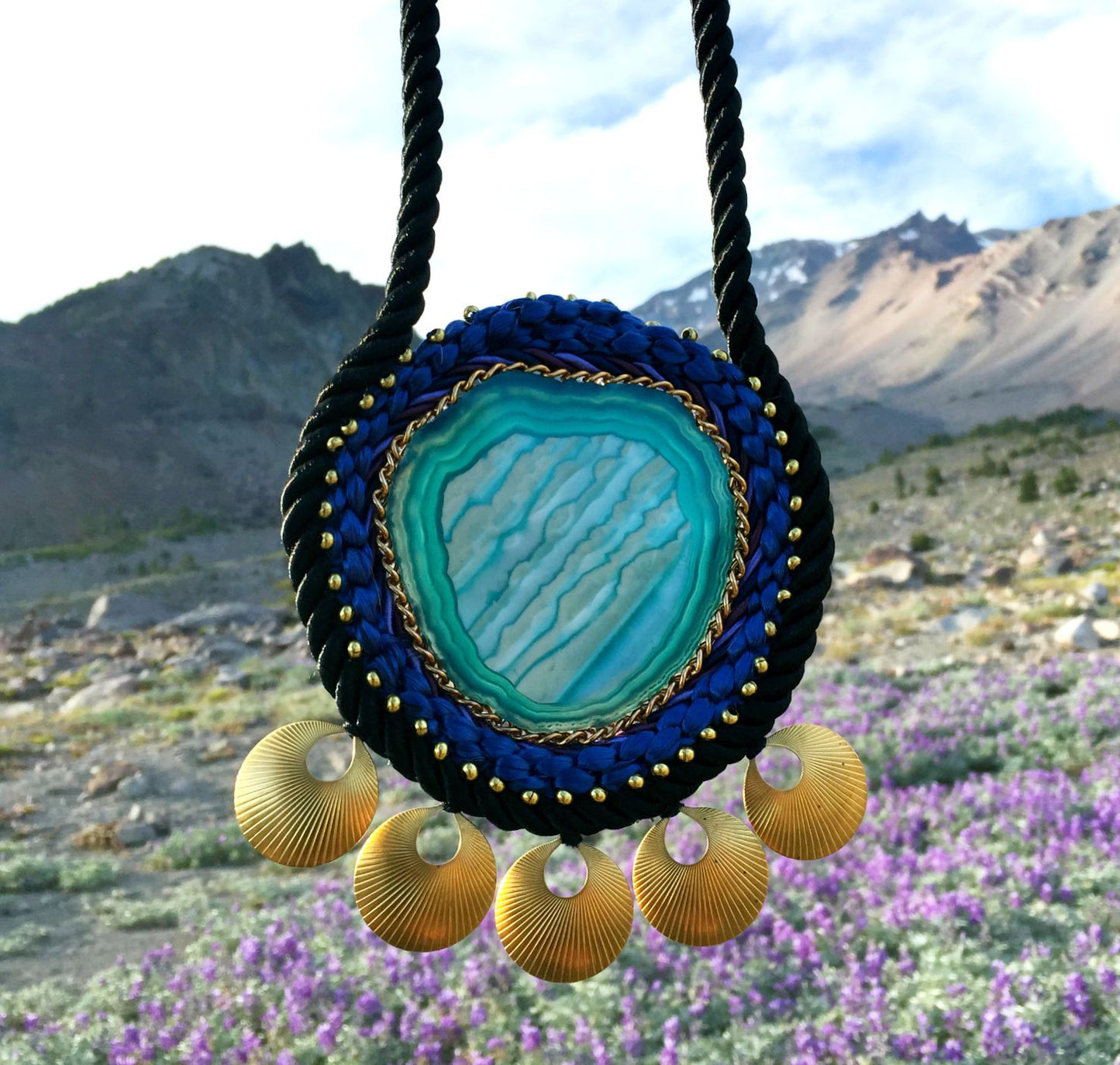 Blue Portal Pendant