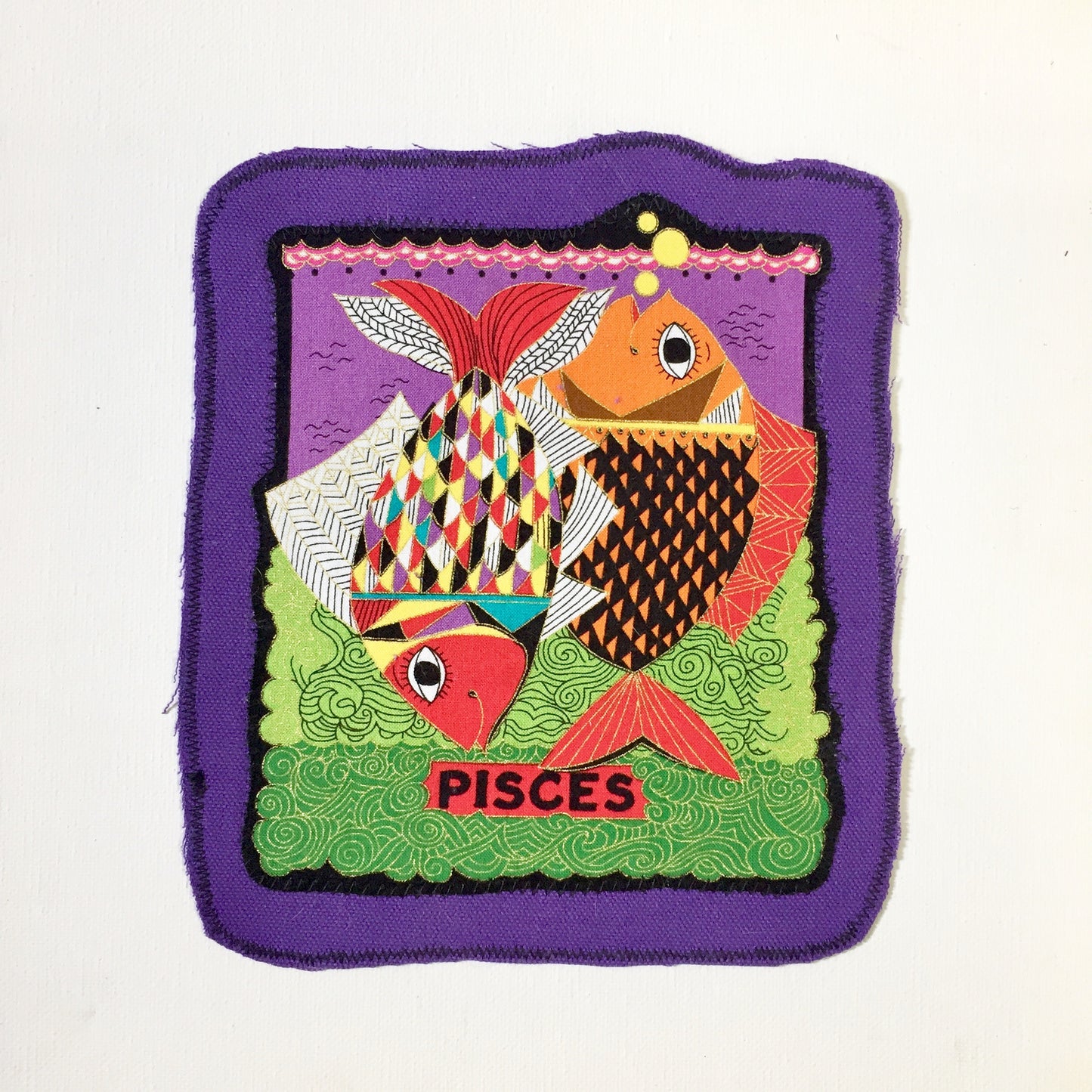 Pisces. Large Back Patch