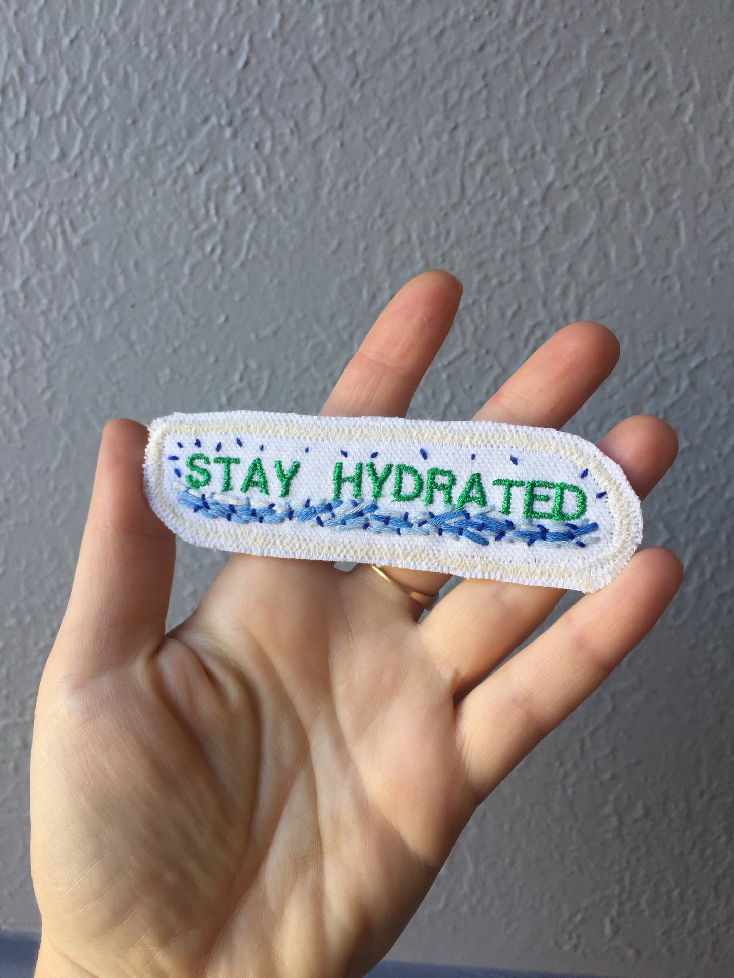 Thirst Blocker! Embroidered Patch