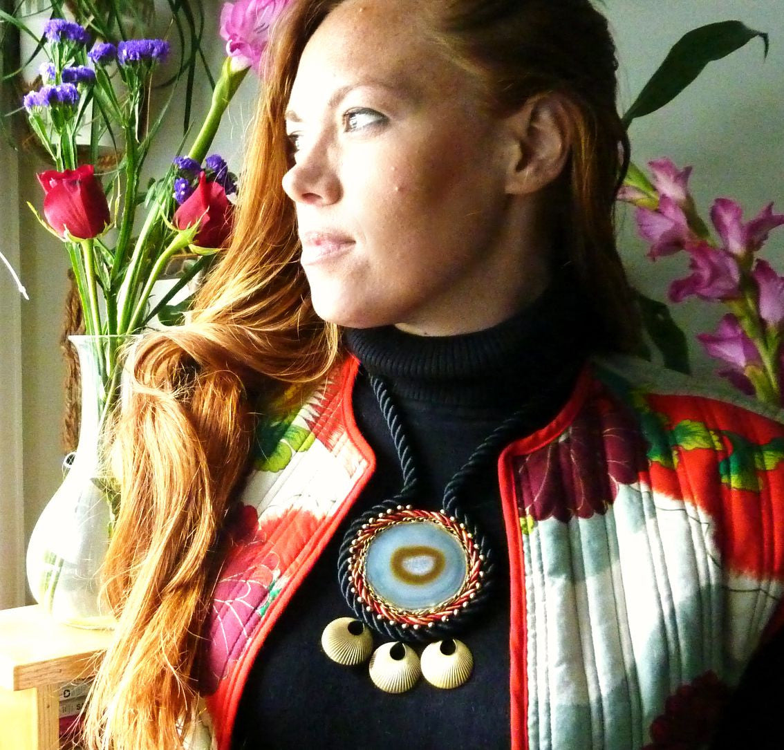 Triple Sun Portal Pendant