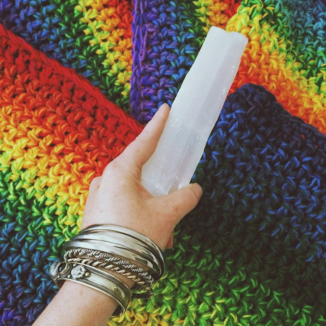 The Infinite Prism Extra Long Super Rainbow Circle Scarf