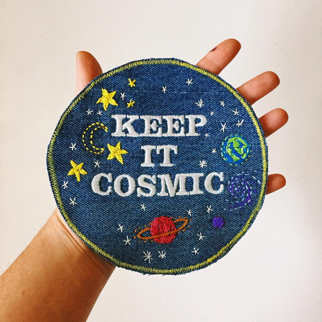 KEEP IT COSMIC 3.0 Embroidered Patch
