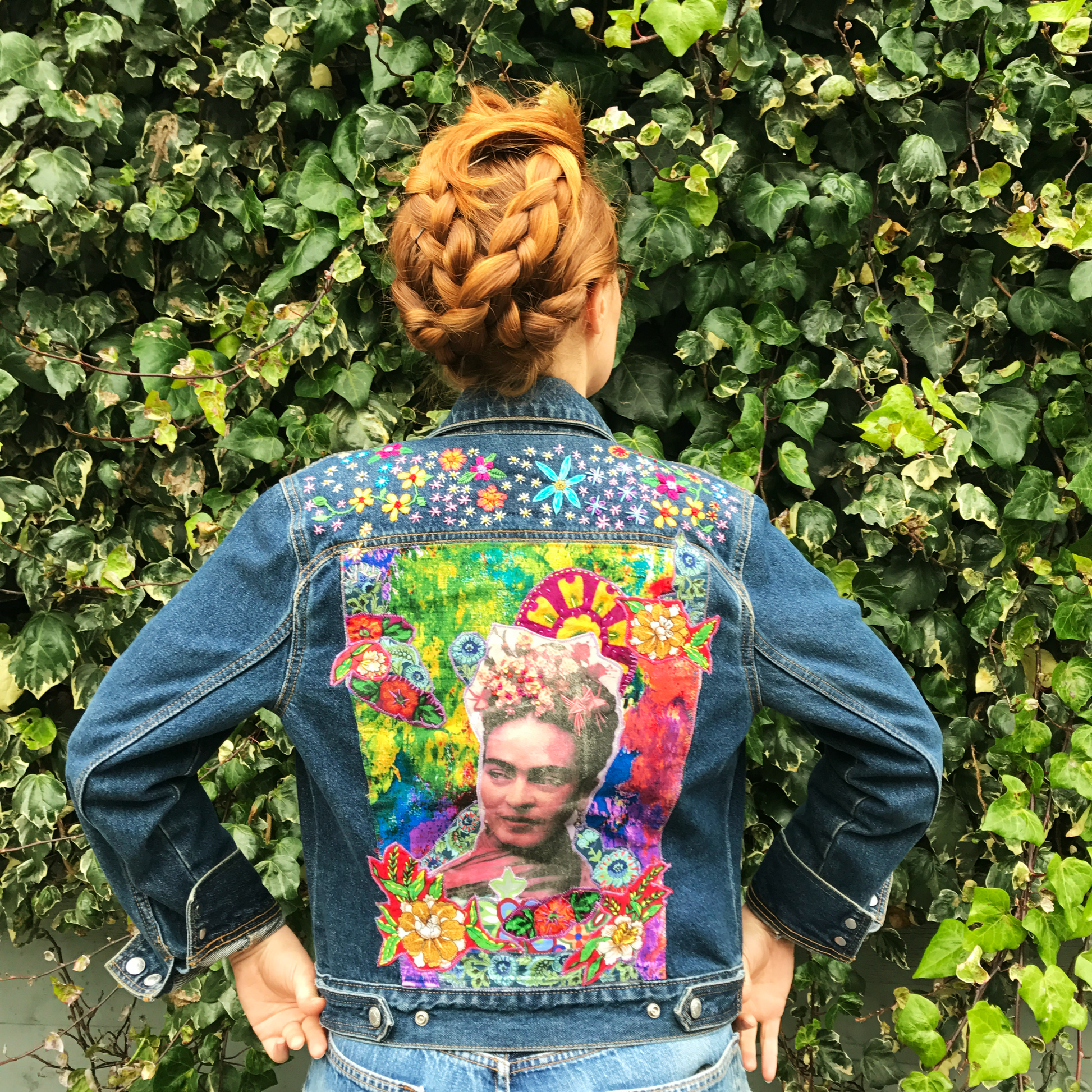 Frida kahlo 2025 jean jacket