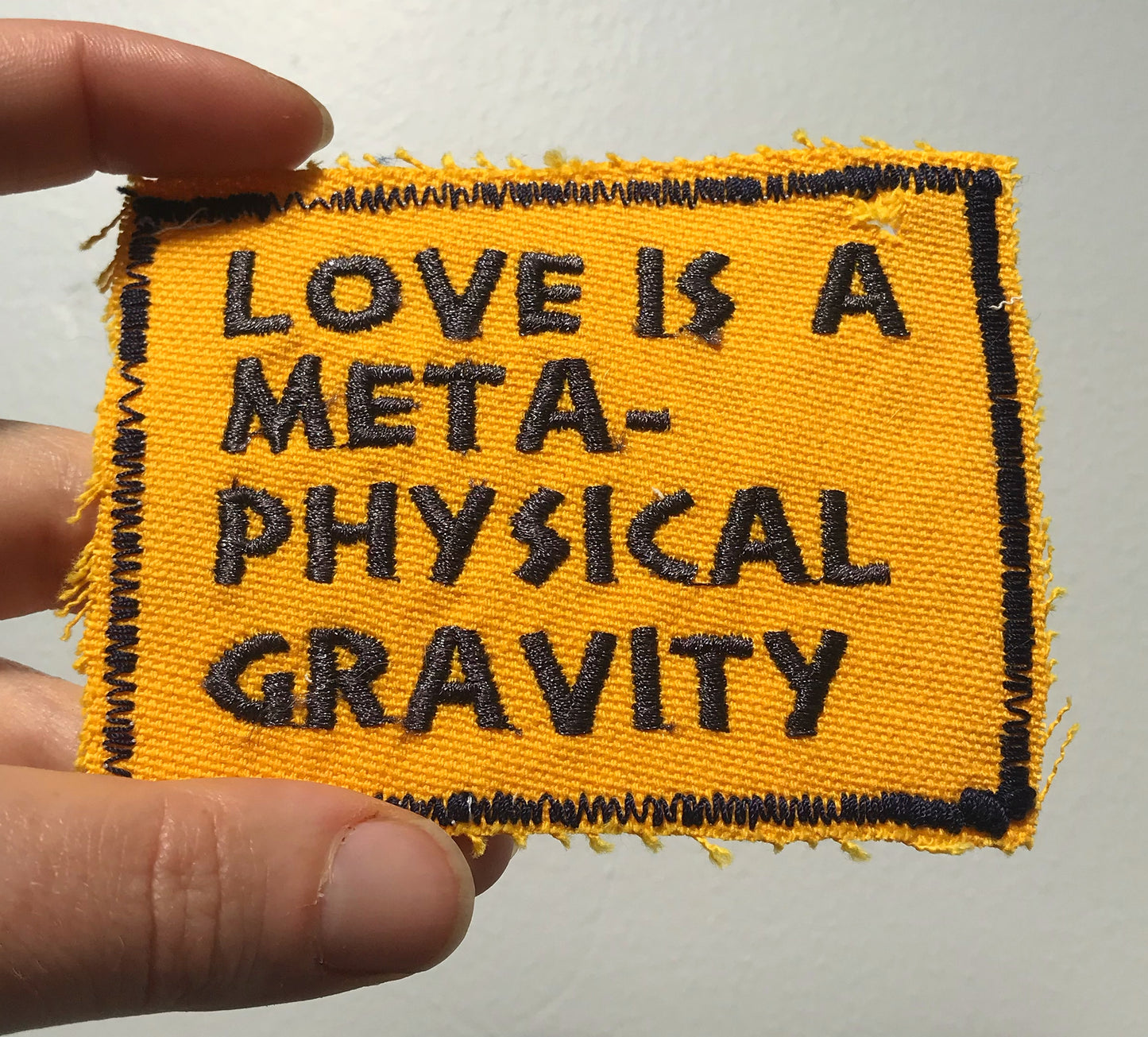 Bucky Fuller Quote - Embroidered Patch