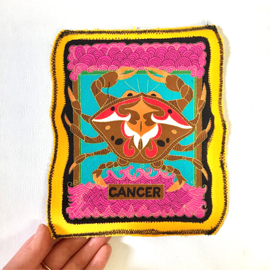 Cancer. Large Back Patch