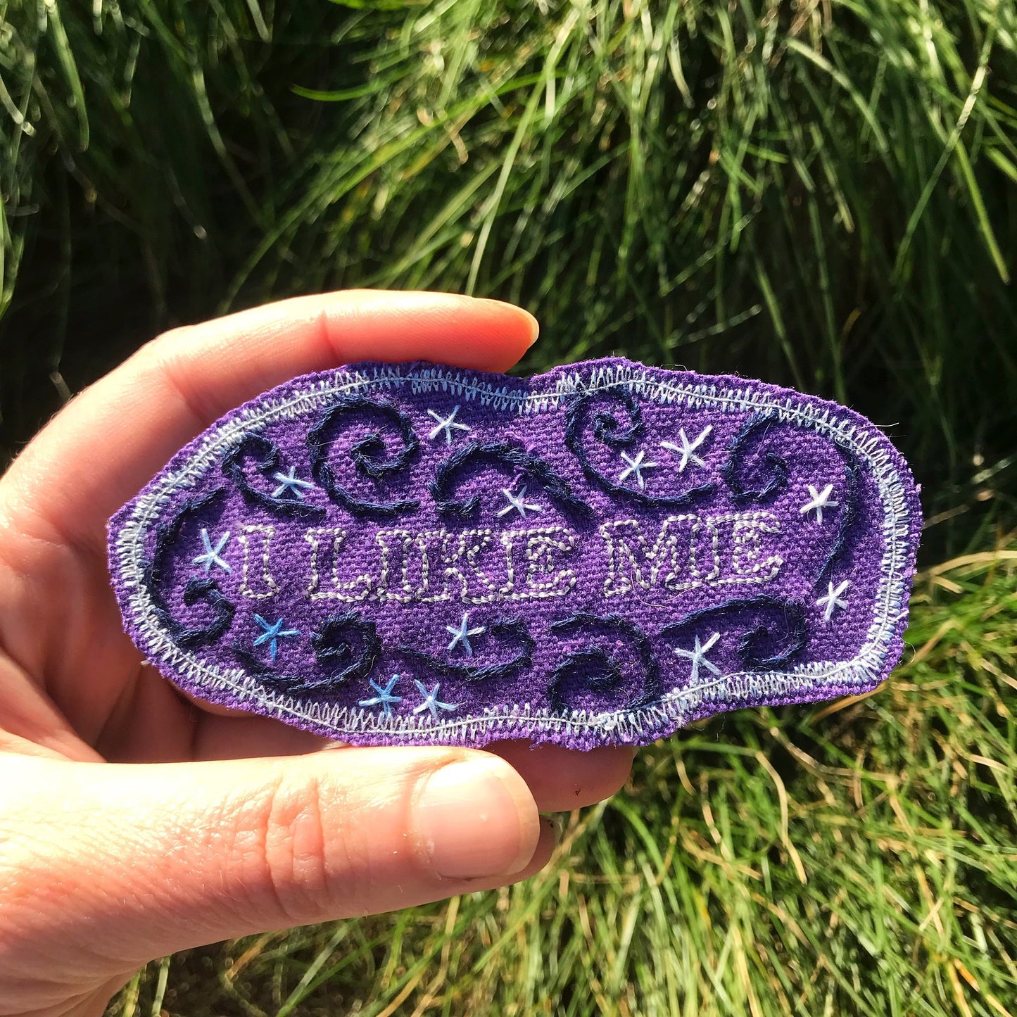 I Like Me - Handmade Embroidered Patch