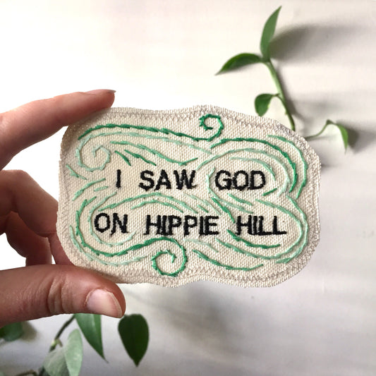 Hippie Hill. One of a Kind Patch