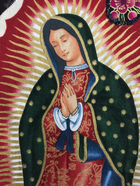 Virgen de Guadalupe Goes to Paisley Park. Vintage Art Jacket