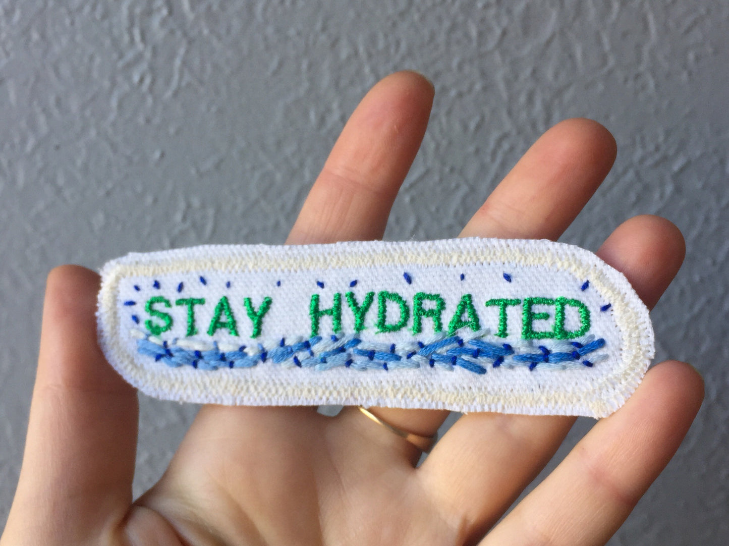 Thirst Blocker! Embroidered Patch