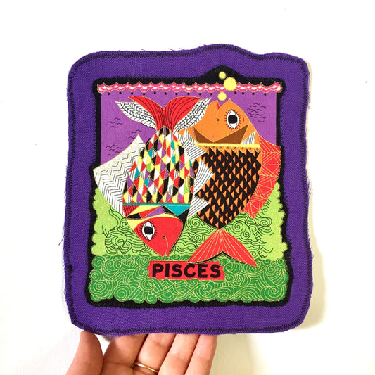 Pisces. Large Back Patch