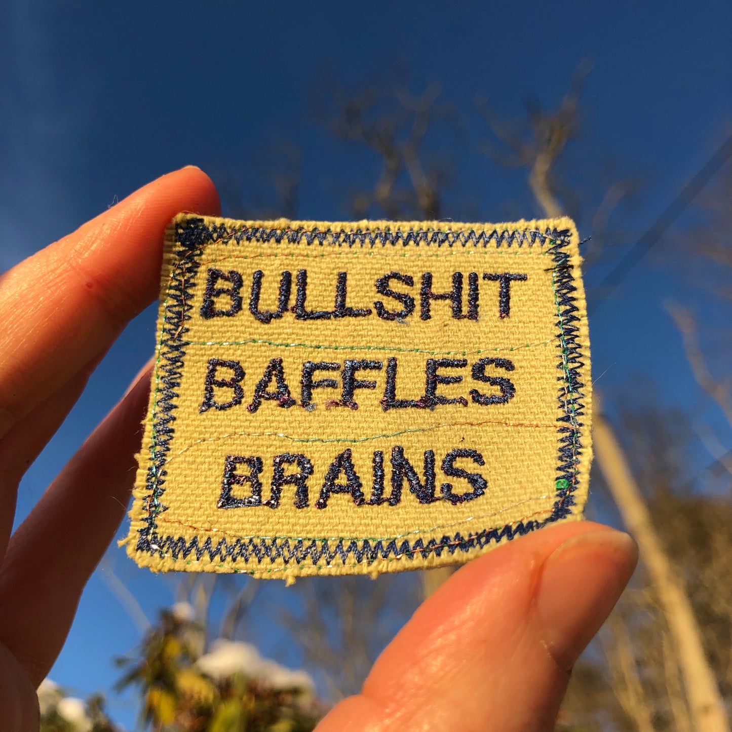 Bullshit! - Embroidered Patch
