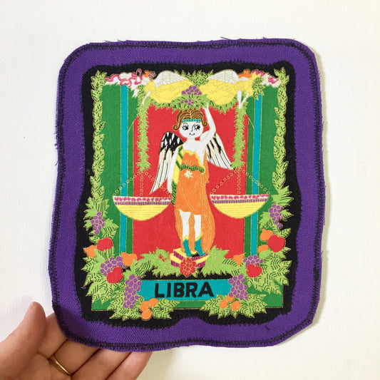 LIBRA. Large Back Patch