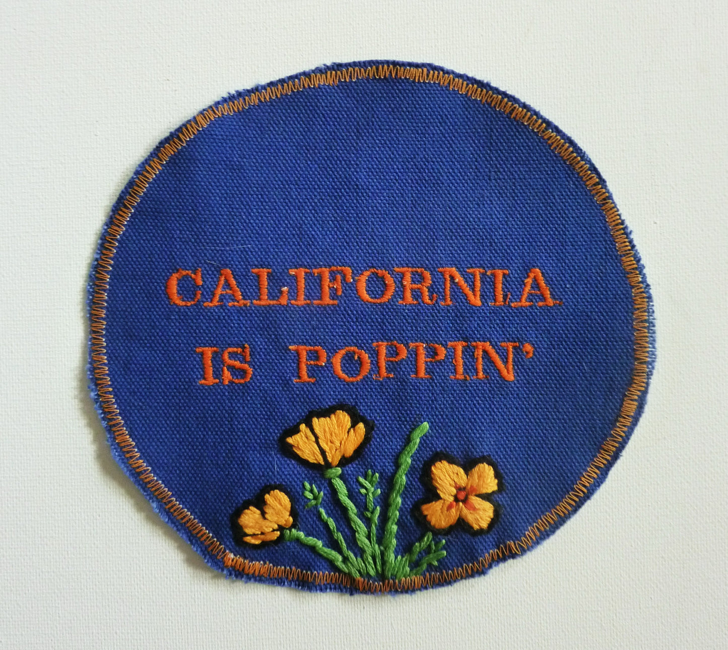 California is Poppin' Handmade Poppies Patch